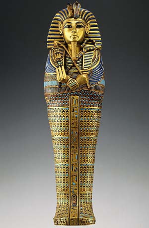 Tutankamón. Féretro